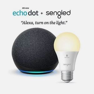 COPY - Amazon echo dot 4th gen with Sengled bluetooth bul